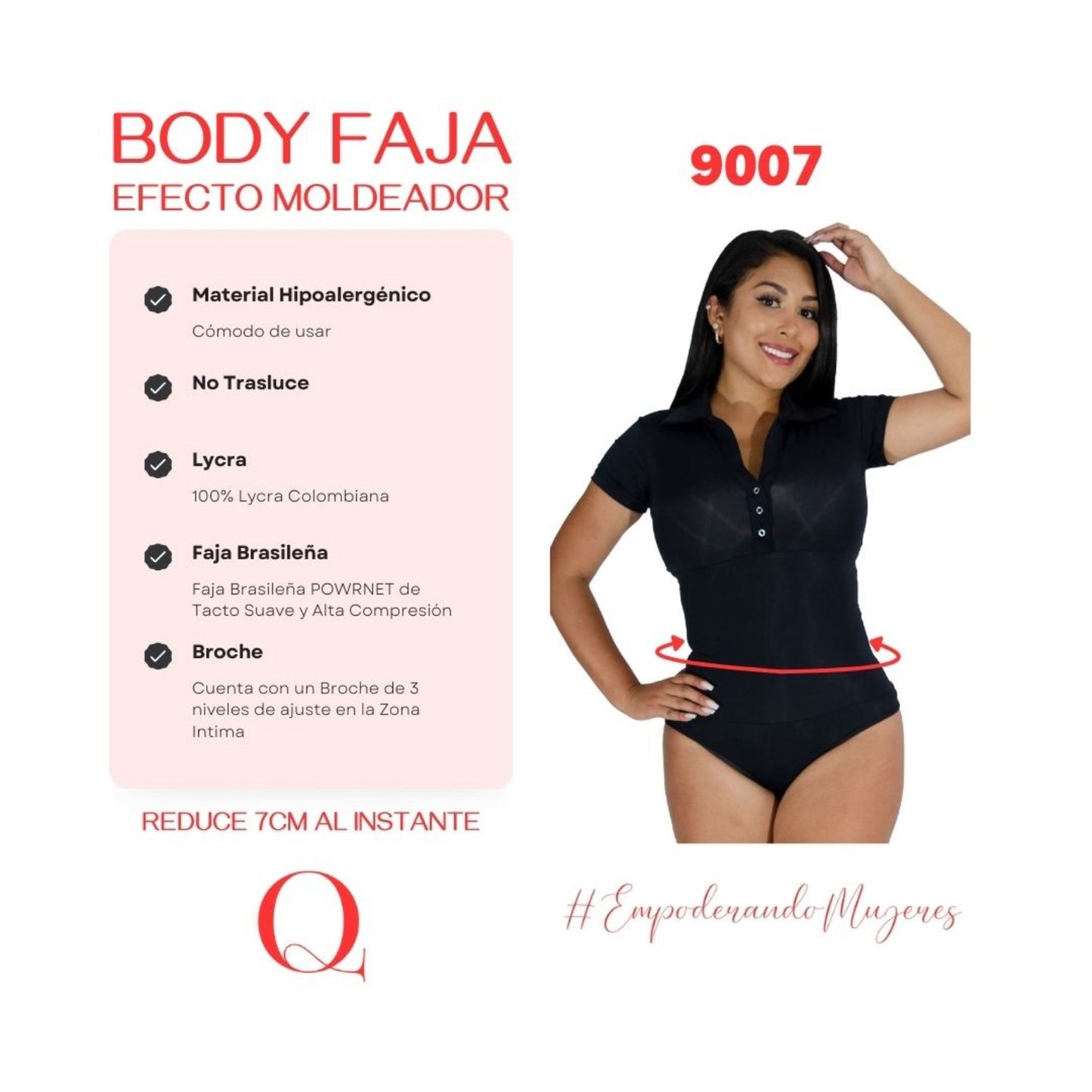 Body Sculpt 9007 – Faja Moldeadora Brasileña
